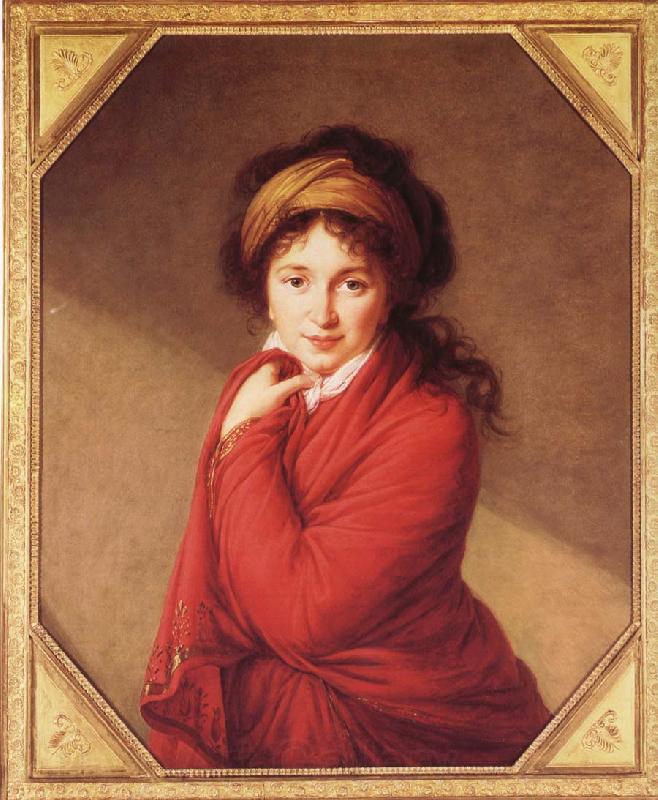 VIGEE-LEBRUN, Elisabeth Countess Golovin Norge oil painting art